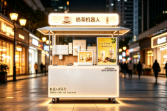 智慧餐饮新选择：凹凸机器人奶茶解决方案深度解析