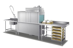 商用厨房输送带方案：瑞宝厨具收餐流水线解析