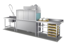 商用厨房输送带方案：瑞宝厨具收餐流水线解析